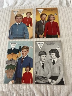Bestway Vintage Knitting Patterns Bundle A2922 B2846 B2917 B3004