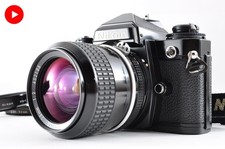  Exc 5 Nikon FE Black 35mm SLR Film Camera 7212