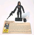 Hasbro 1984 G.I. Joe Cobra Baroness w/Rifle,Stand, Bio Card, Pack, COMPLETE!