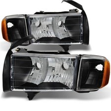 Headlight Front Left Right Side For Dodge Ram 1500 1999-2001 2pcs Headlight Front Left Right Side For Dodge Ram 1500 1999-2001 2pcs