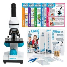 Omano Juniorscope Microscope for Kids – Microscope Kit for Kids 8+ for Sci