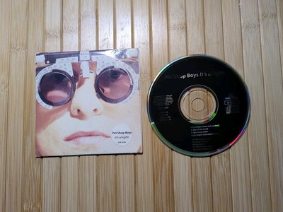 Pet Shop Boys  Its Alright Single CD 1989 In Good Condition 
