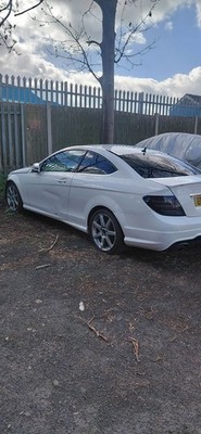Mercedes c250 Coupe w204  1.6 Petrol Automatic 2014 White  **BREAKING SPARES**