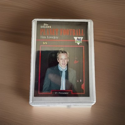 Tim Lovejoy /5 Topps Decades 1990 TV Reporter Planet Football