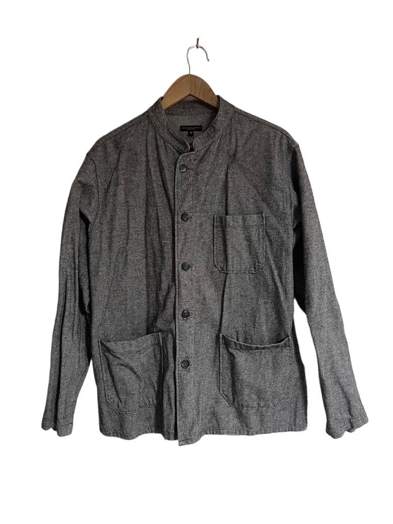 ENGINEERED GARMENTS Gray Coverall M Button Pocket… - image 1