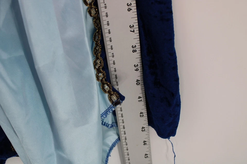 Rubie's Juliet Dress Womens Large Blue Renaissance Costume Medieval Gown Theater - Image 3 of 4