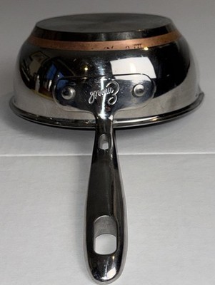Emeril Stainless Steel 1 Qt Saucepan Copper Core Pour Spout Chef Kitchenware