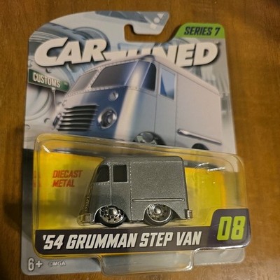 NEW  CAR TUNED Series 7  54 GRUMMAN STEP VAN 08 Silver MGA CarTuned 