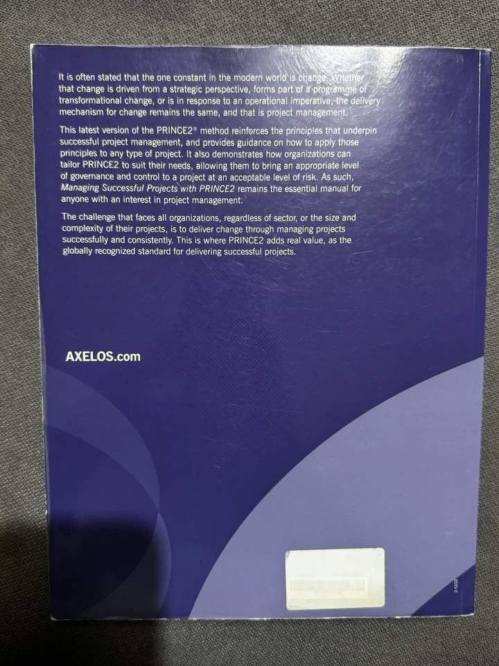 PRINCE2 6th Edition Managing Successful Projects Official Book - Image 2 of 2