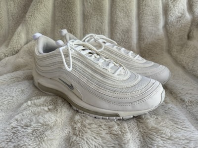 Size 9.5 - Nike Air Max 97 Triple White Wolf Gray