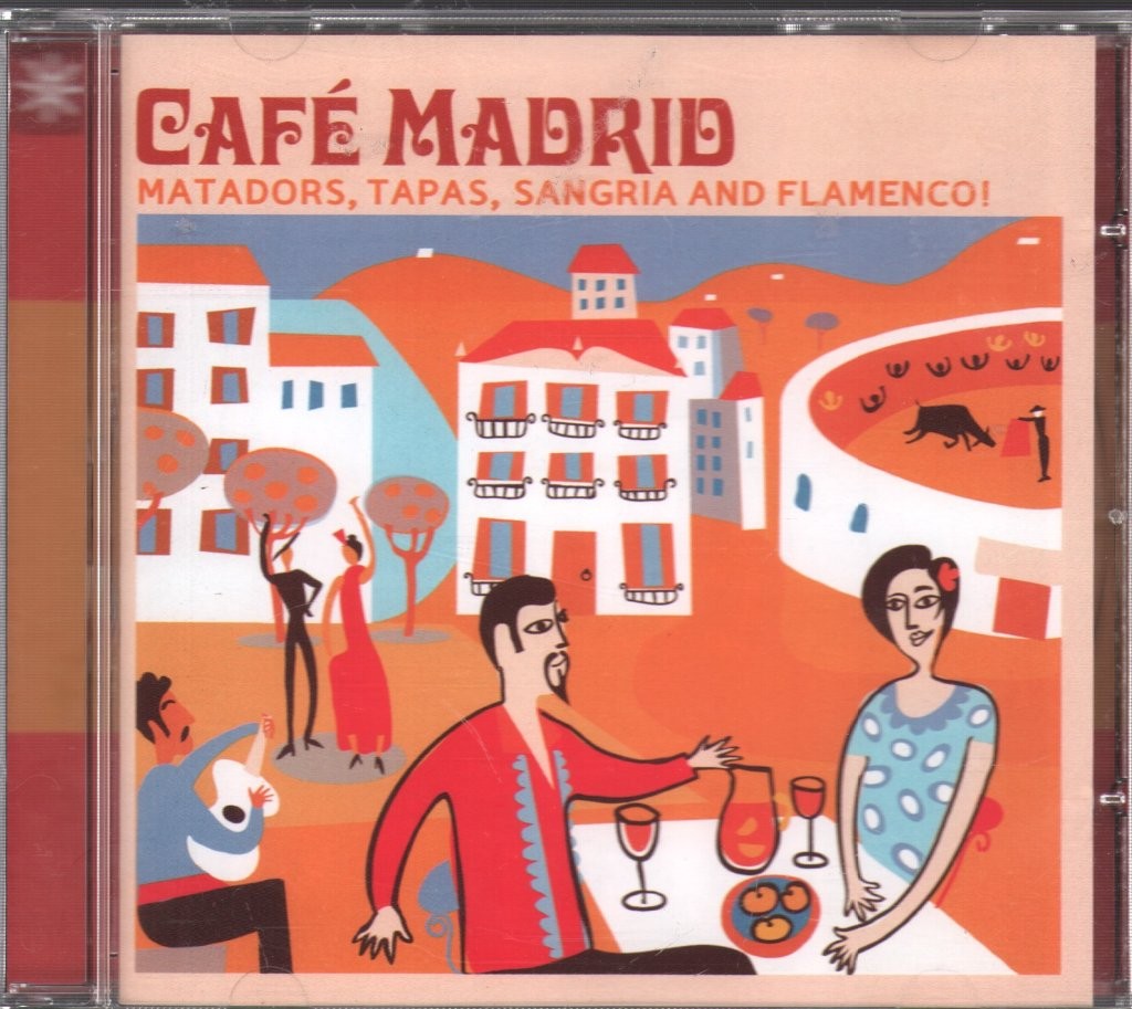 Various Artists Café Madrid CD UK Metro 2003 METRCD106
