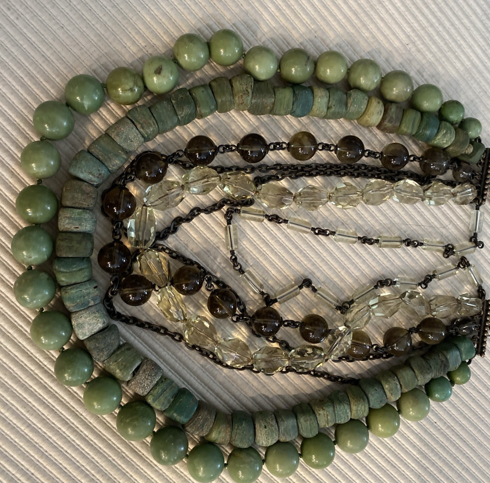 Stephen Dweck Multi Strand Statement Necklace - image 9