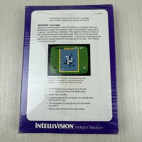 Reversi (Mattel Intellivision, 1980) Intelligent Television No. 5304 New