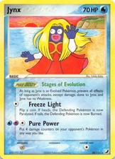 2005 POKEMON JYNX 28/115 RARE UNSEEN FORCES MODERATELY PLAYED