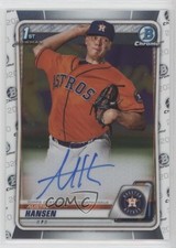 2020 Bowman Chrome Prospect Auto Austin Hansen #CPA-AH Auto uk2