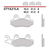 Brembo Vordere BREMSBELAGE-KIT FUR Yamaha YFM RY 700 09-18-COD. 07YA21LA