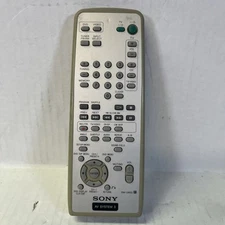Genuine Sony AV System 3 Remote Control RM-U600 AV-DK600P OEM Gray  Tested