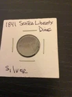 1841 Seated Liberty Dime 90% Silver #0108