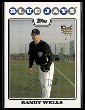 Randy Wells *ROOKIE CARD* (RC) 2008 Topps #593. rookie card picture