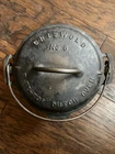 Griswold Cast Iron Dutch Oven Tite Top #6 Patented 1920 Vintage