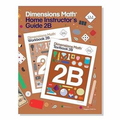 Dimensions Math Home - Spiral-bound, by Singapore Math Inc. - Very Good