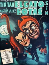 13618.Decor Poster.Home Interior design.Wall Art.Vintage El Gato Sin Botas Film