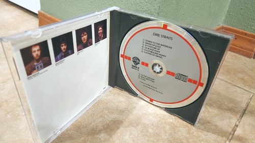 Dire Straits self titled s/t cd Grey Target Face Made Germany 3266-2 - Picture 2 of 3