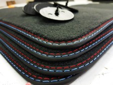 Fußmatten Set für BMW 5er G30 G31 Bj.2016 höchste Qualität Velours +4 Klett 