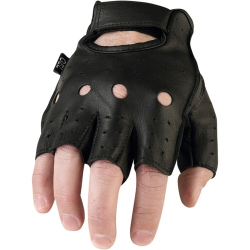 fingerless leather gloves motorcycle