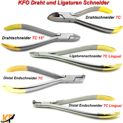 KFO Zange Drahtschneider Distal Endschneider Ligaturen Schneider Seitenschneider