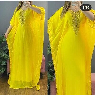 Vente nouveau marocain Dubai Caftans Farasha Abaya Robe très chic long robe MS 2063