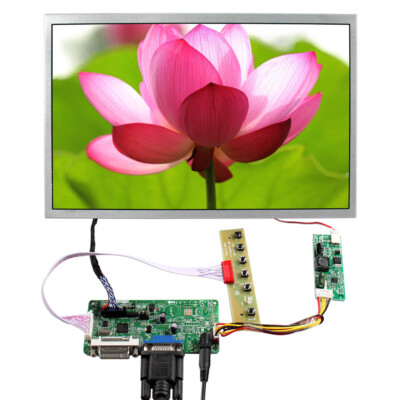 DVI VGA LCD Controller Board 12.1in 1280X800 650nit Outdoor TN LCD Display