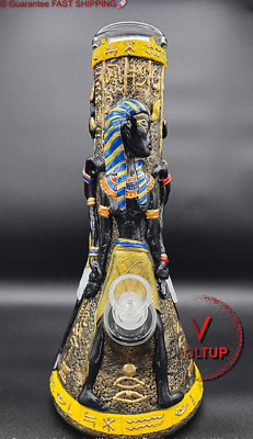 Phoenix Star 3D Egyptian Pharo King TUT Bong Water Pipe 13'' Phoenix AUTHENTIC   
