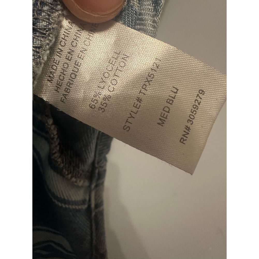 Thread & Supply Button Down Denim Style Shirt Pla… - image 4