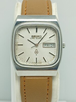 Seiko 8243-5000 Lord Quartz Day/Date Vintage Men's Watch | eBay