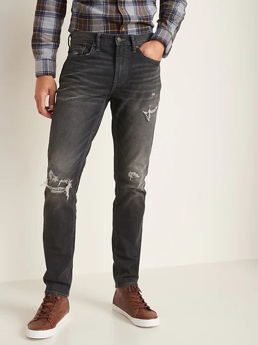 men's old navy ripped jeans