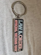 Law and ORDER SVU Rare Universal Televsion Keychain