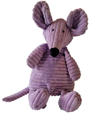 Jellycat London Mouse Rat Cordy Roy Corduroy Purple Plush Stuffed Animal HTF Rar