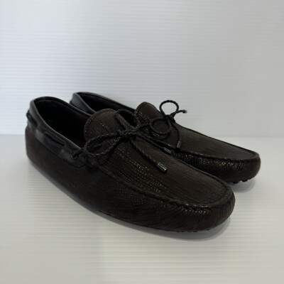 Tods Laccetto Driving Brown Loafers Size 7 1/2 | eBay display picture 3