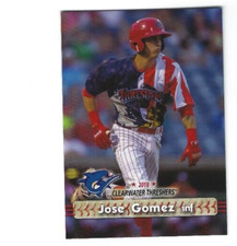2018 Clearwater Threshers (Single A-Philadelphia Phillies) Jose Gomez