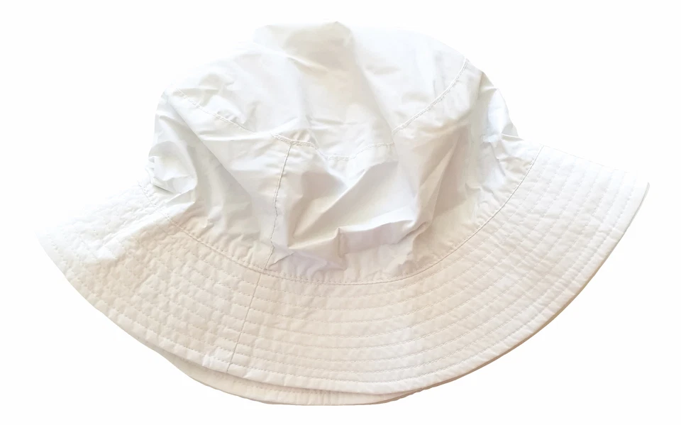 K-WAY bambina cappello alla pescatora in pvc antipioggia K001PN0 bianco - Immagine 2 di 4