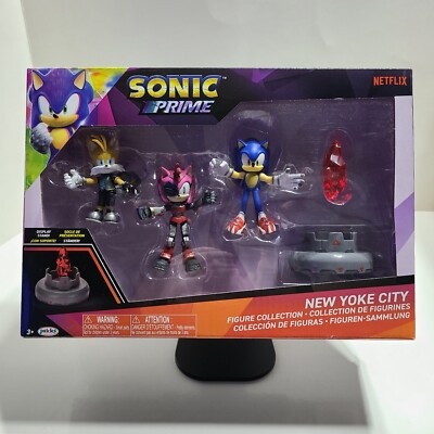 Sonic Prime   New Yoke City Figure Collection with Accessories.