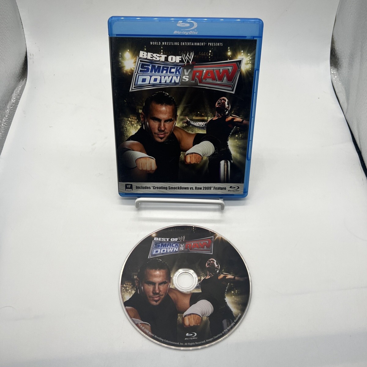 WWE Best Of Smack Down VS Raw 2009 Blu Ray Disc | eBay