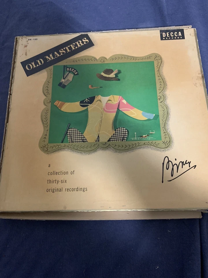 Bing Crosby - Old Masters 3xLP Vinyl Record Albums Box Set DX-152 - Image 3 of 4