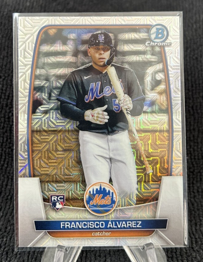 2023 Bowman - Francisco Alvarez #49 Chrome Mojo Refractor (RC)