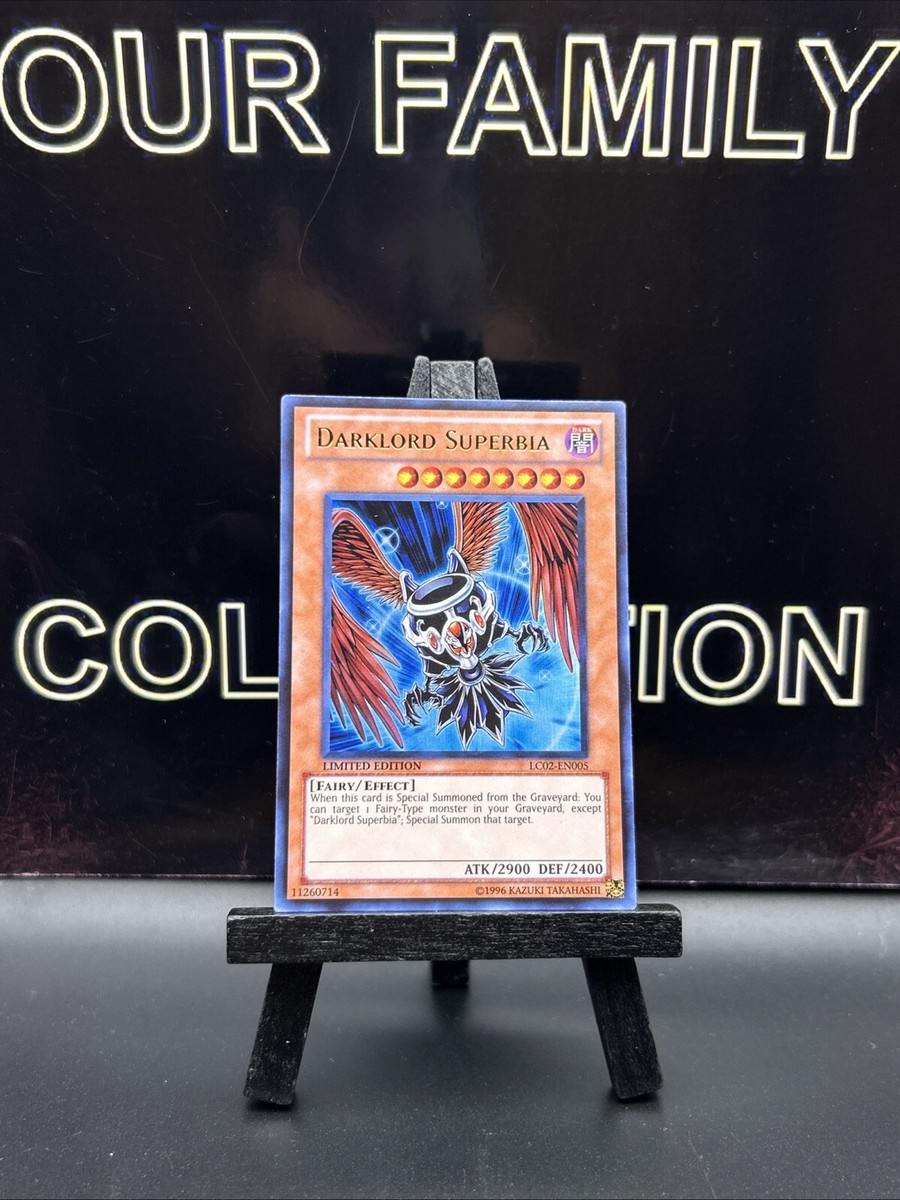 YuGiOh Darklord Superbia Yu-Gi-Oh! Card: Darklord Superbia Ultra