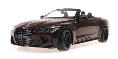 Minichamps 155021032 BMW M4 CABRIOLET – 2021 – RED METALLIC 1/18