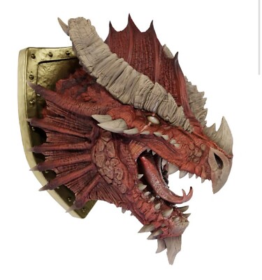 Dungeons & Dragons Replicas Of The Realms Ancient Red Dragon Trophy Plaque D&D