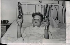 1958 Press Photo 11-Year-Old Swedish Kidney Transplant Patient Nils-Olov Wisell
