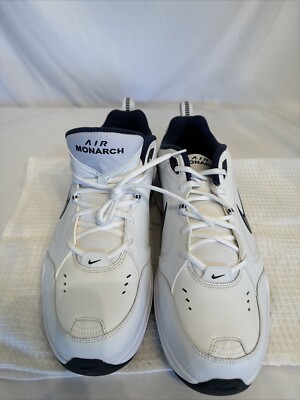 Classic Dad Nikes Nike Air Monarch IV Men's 14 White Shoes 416355